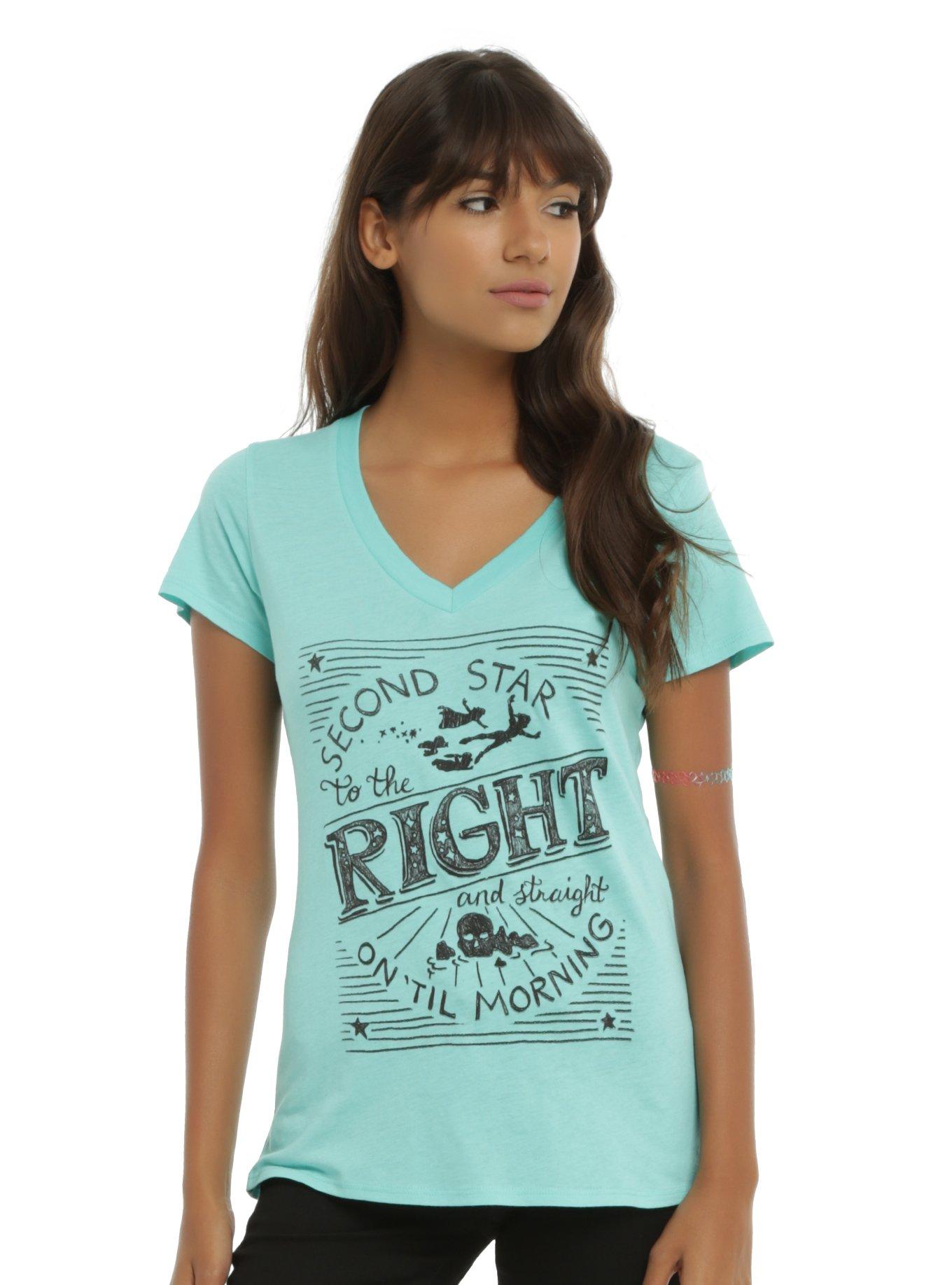 Disney Peter Pan Second Star Girls T-Shirt, MINT GREEN, hi-res
