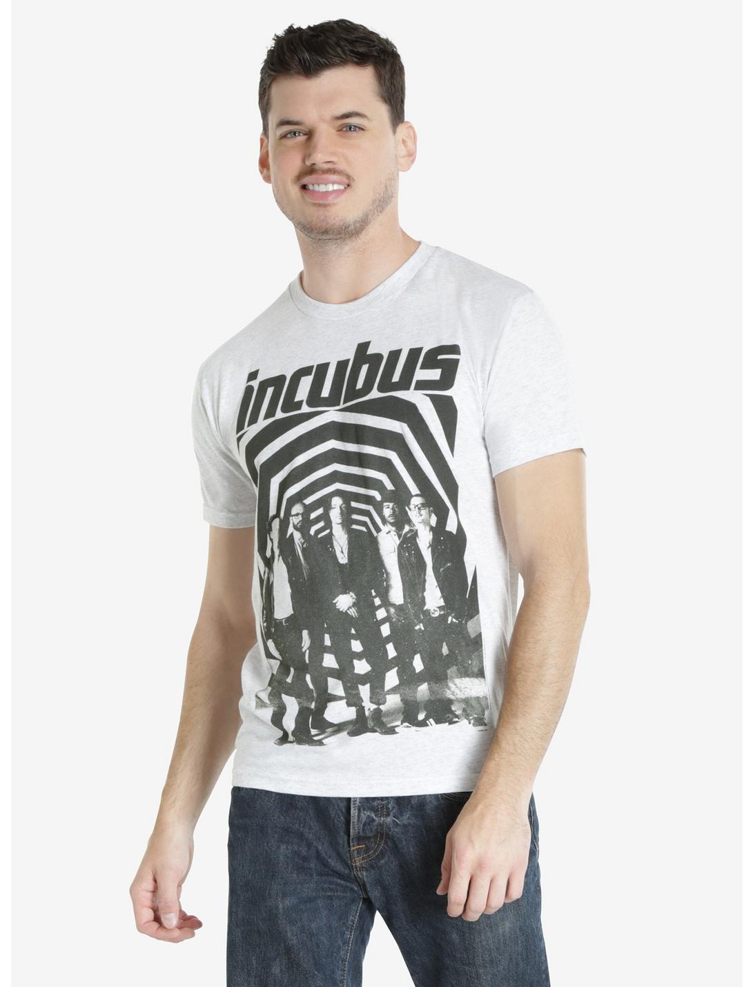 Incubus Group Shot T-Shirt, WHITE, hi-res