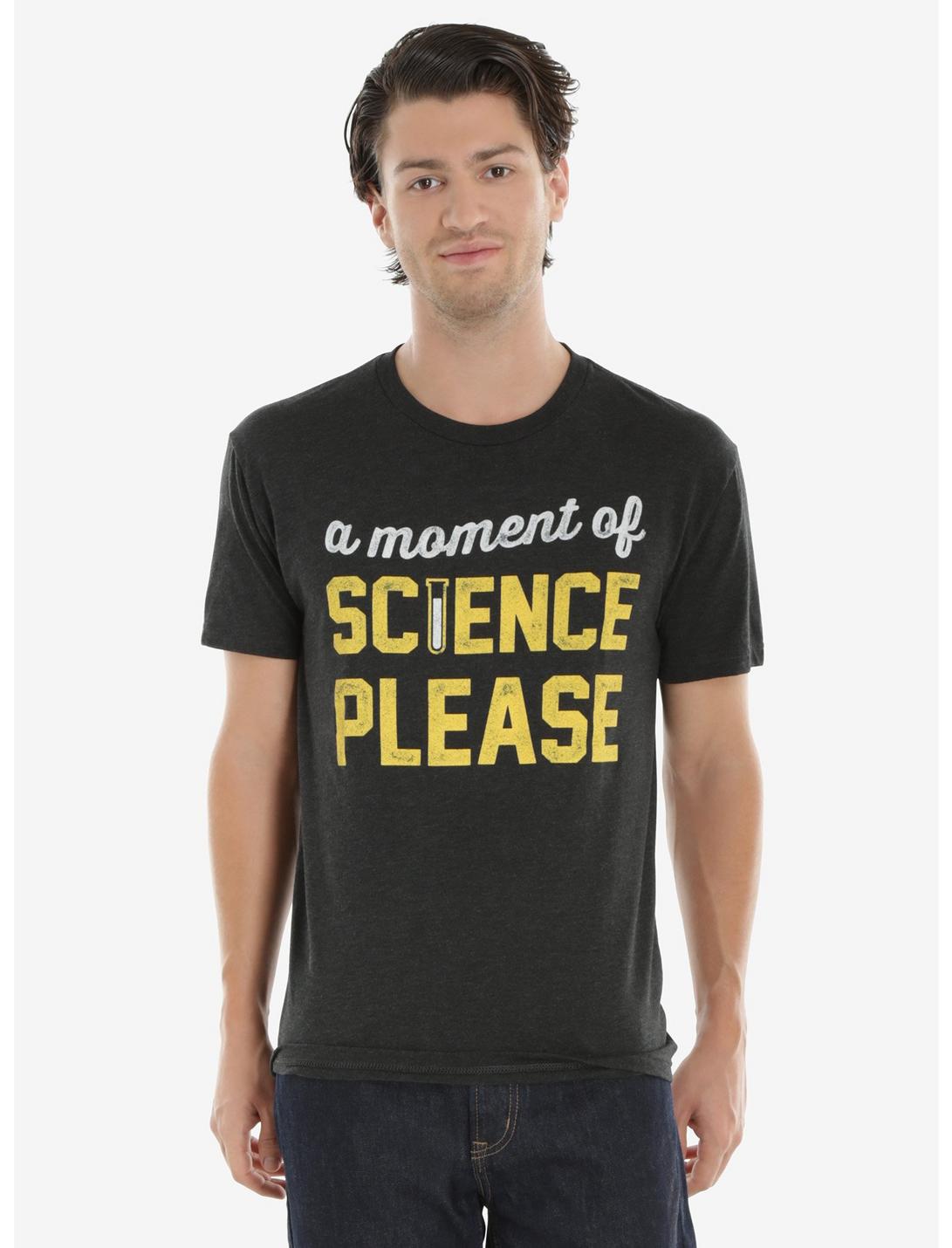 Moment Of Science T-Shirt, CHARCOAL, hi-res