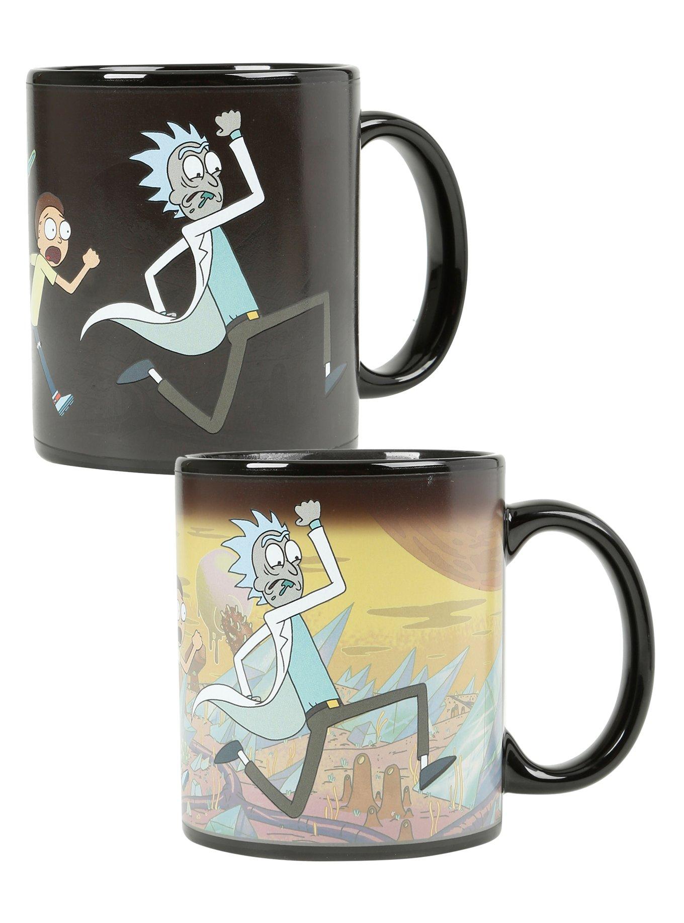 Multicolore Portals Cartoon Network SCMG24959 Rick and Morty Heat Changing Mug