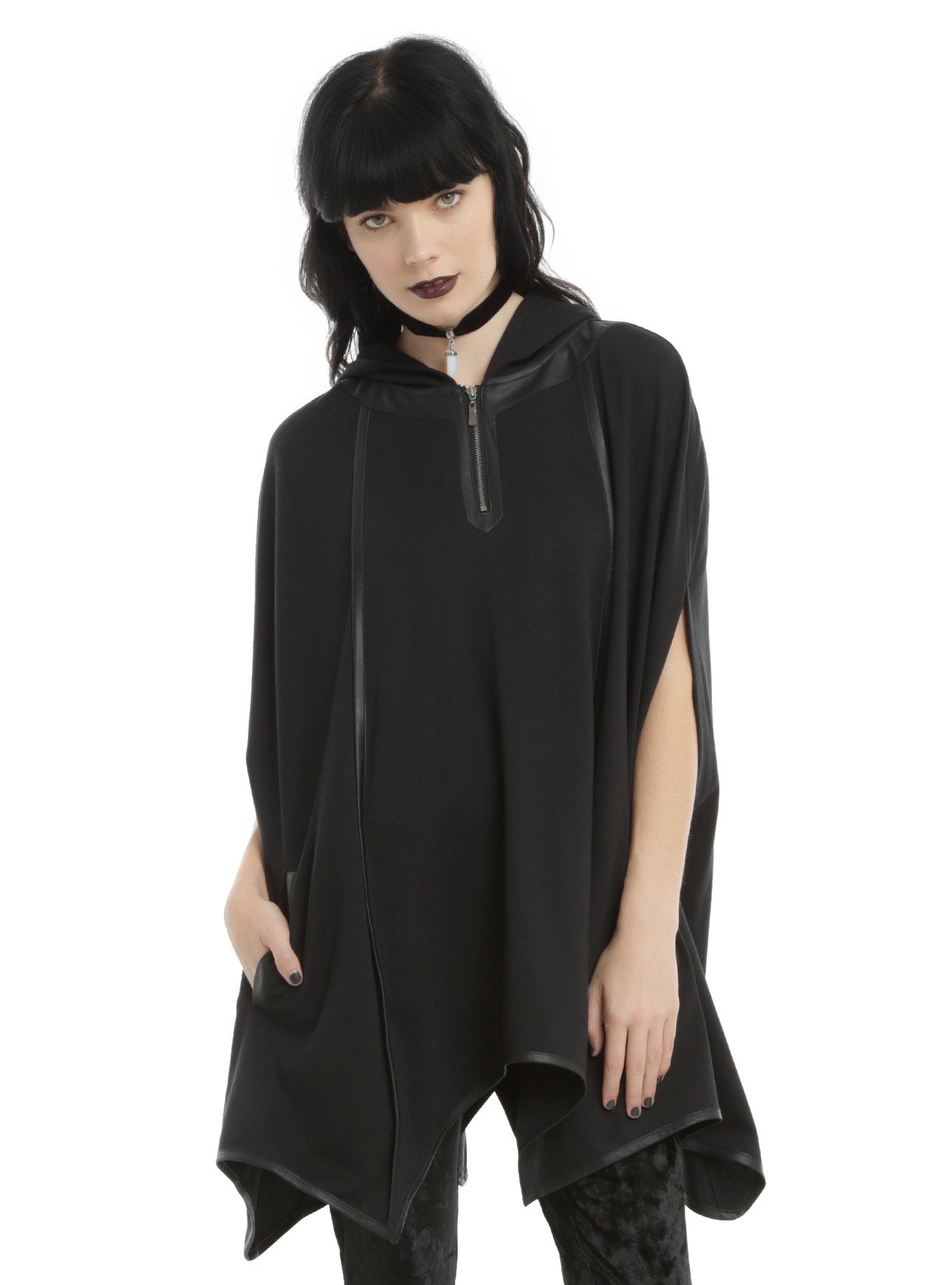 Disney Villains Bat Wing Cape, BLACK, hi-res