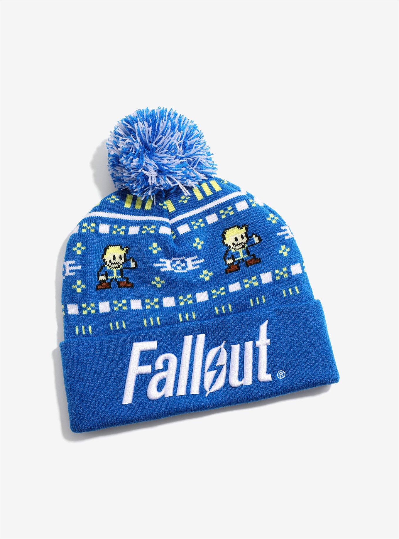 Fallout Pixel Pom Beanie, , hi-res