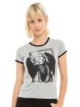 How To Train Your Dragon Toothless Girls Ringer T-Shirt, HEATHER GREY, hi-res