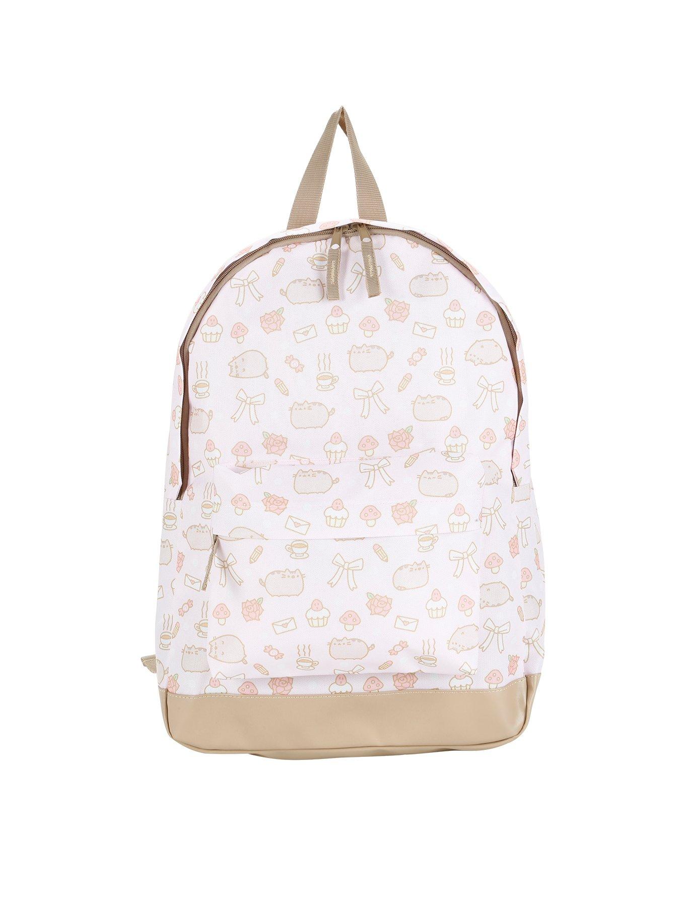 Pusheen And Things Print Backpack, , hi-res