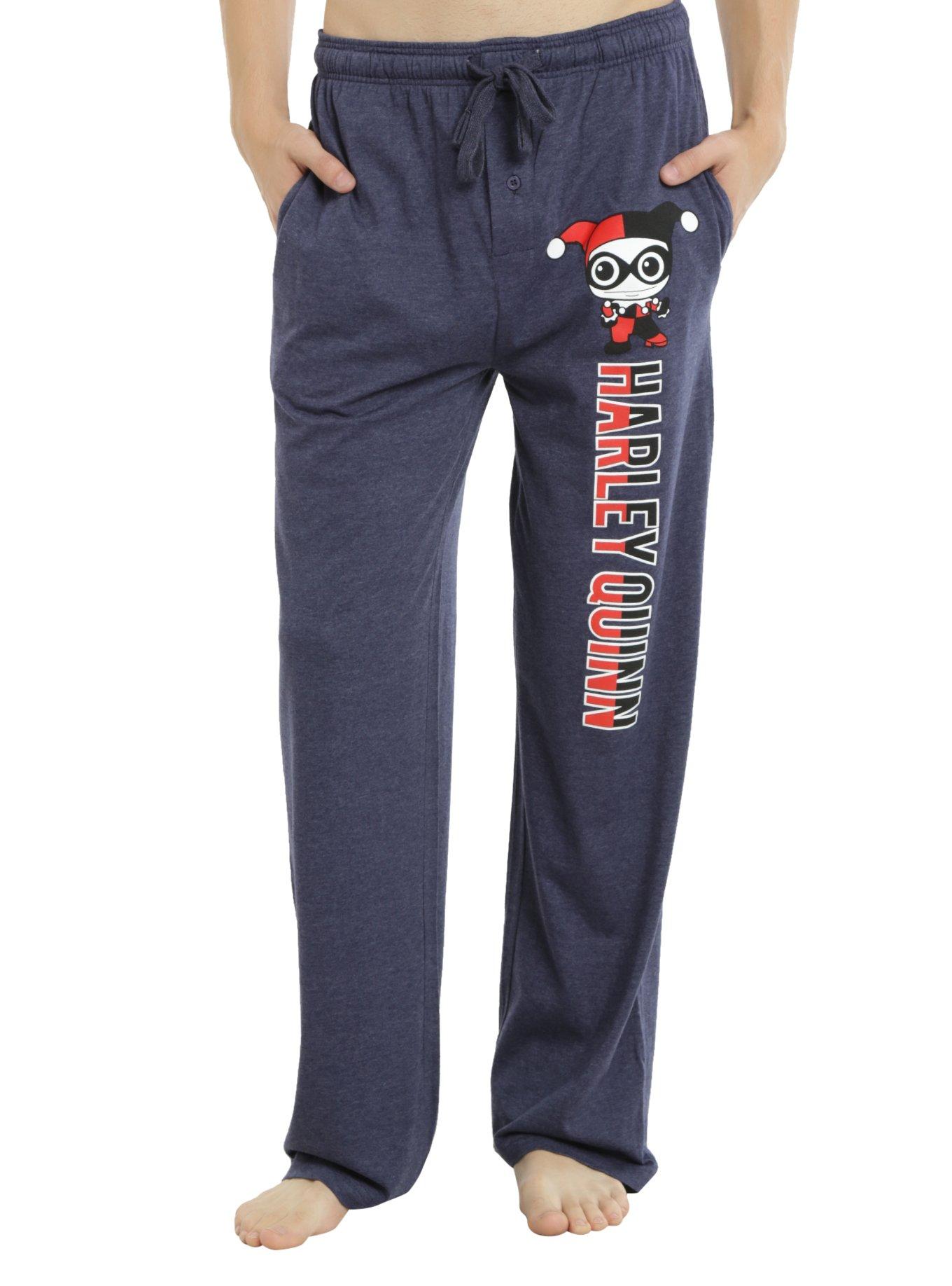 DC Comics Chibi Harley Quinn Guys Pajama Pants | Hot Topic