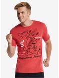 Nintendo Super Mario Bros. Mushroom Kingdom T-Shirt, RED, hi-res