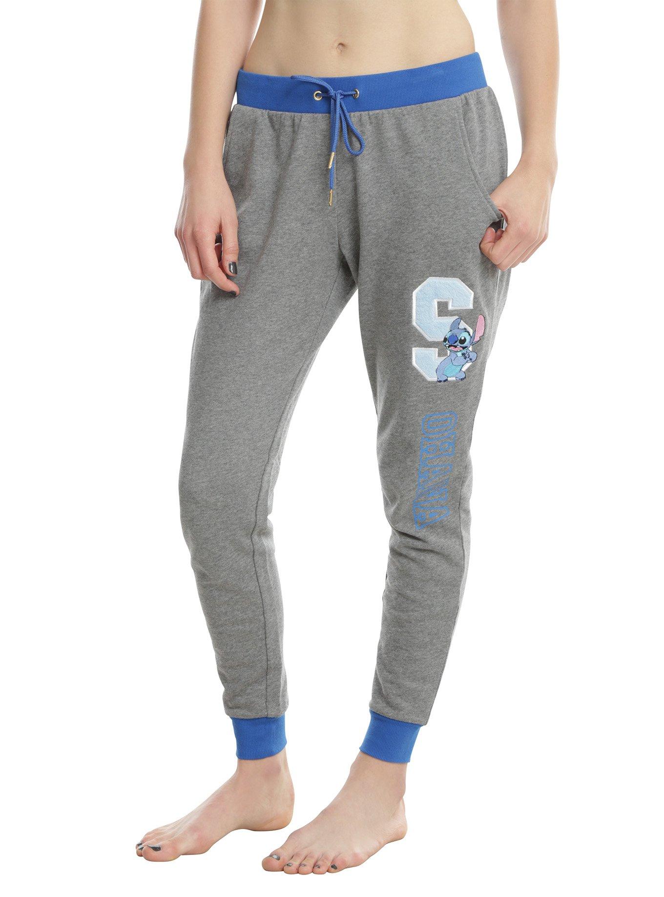 Disney Lilo & Stitch Ohana Girls Jogger Pants, BLACK, hi-res