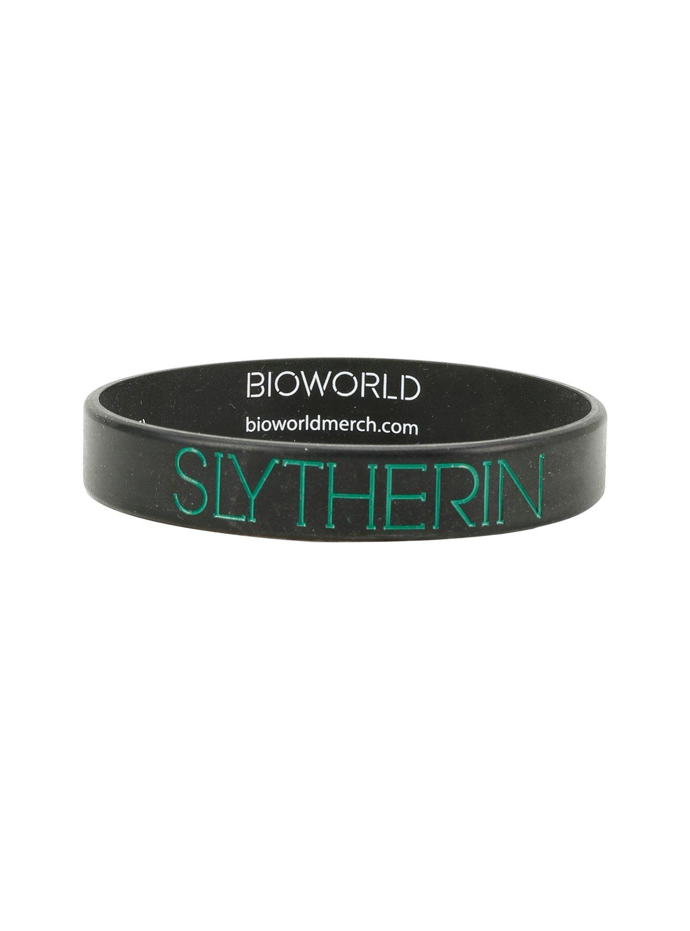 Harry Potter Slytherin Rubber Bracelet, , hi-res