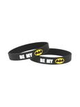 DC Comics Batman Be My Batman Rubber Bracelet Set, , hi-res