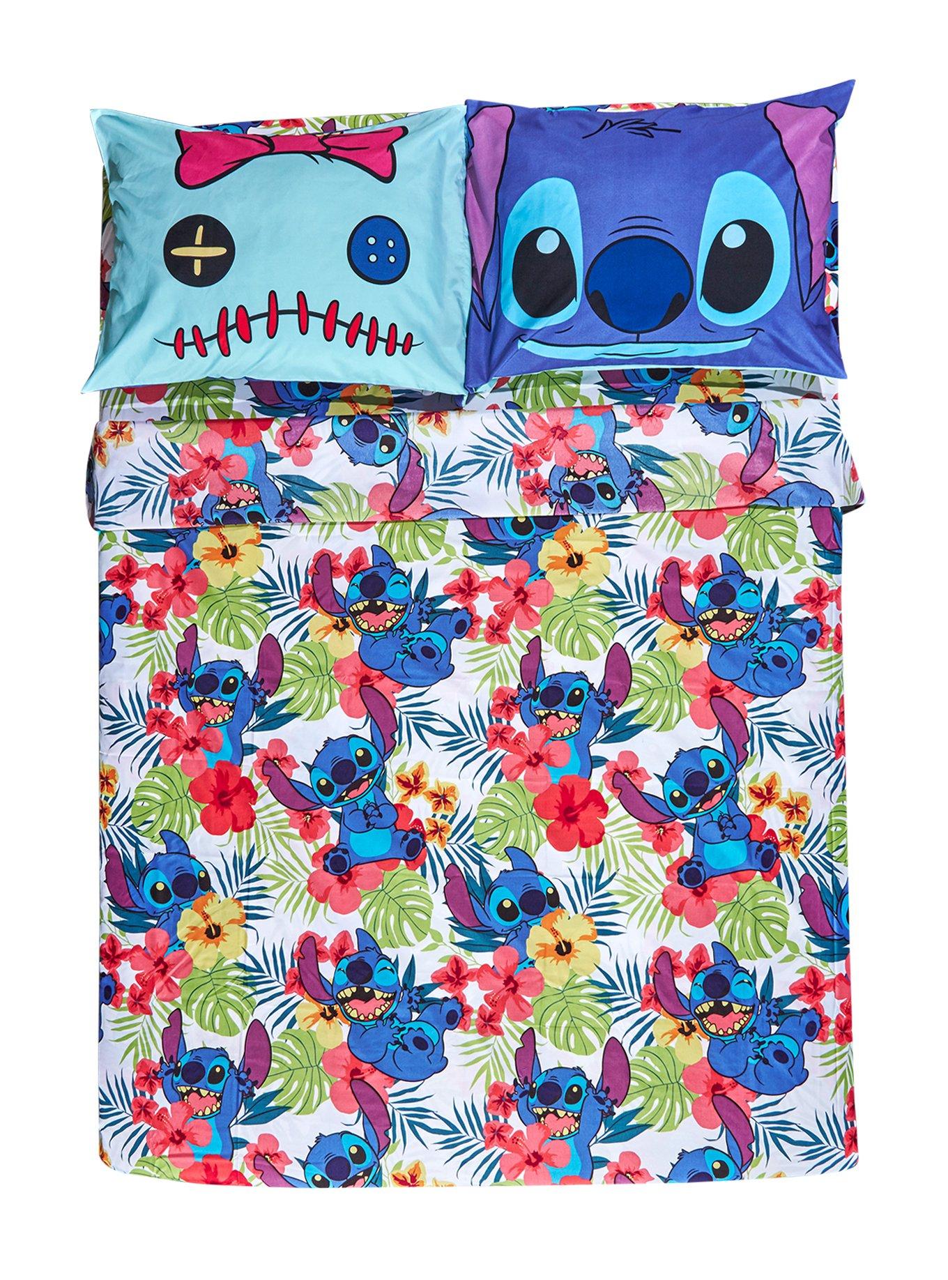 Disney Lilo & Stitch Hibiscus Full Sheet Set, , hi-res