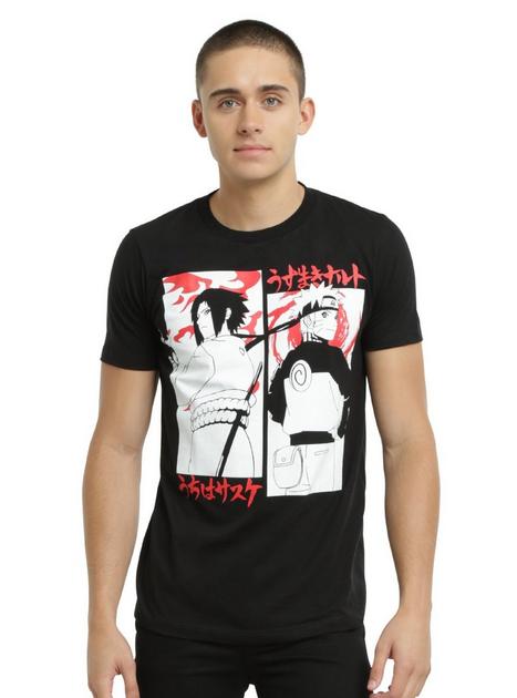 Naruto Shippuden Naruto Vs. Sasuke T-Shirt | Hot Topic