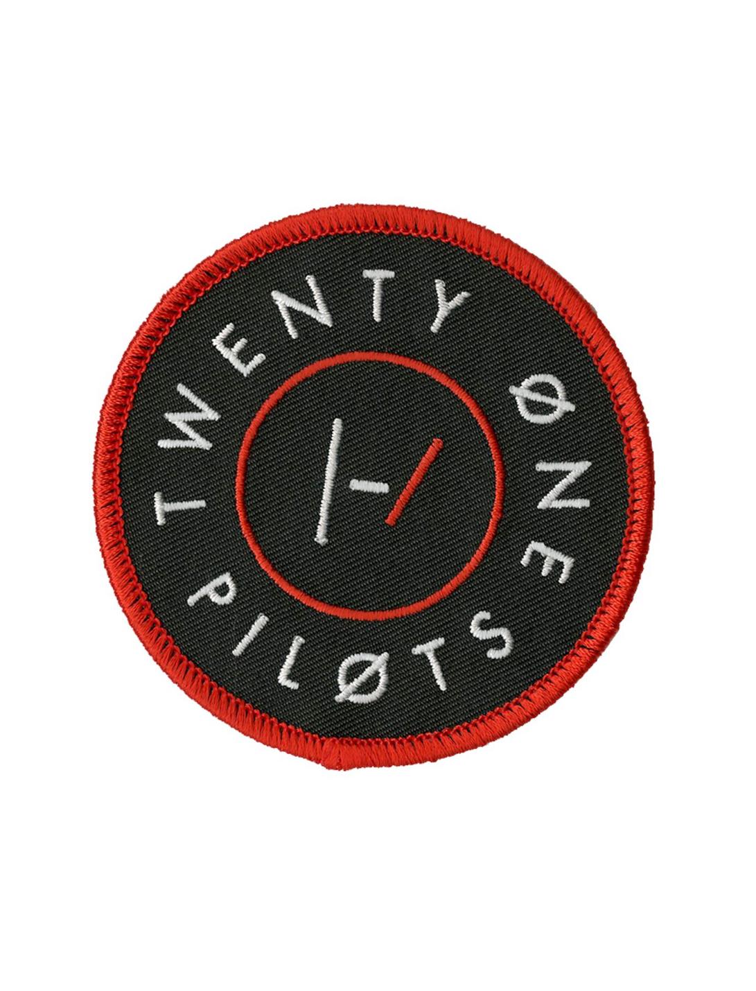 Twenty One Pilots Circle Logo Iron-On Patch, , hi-res