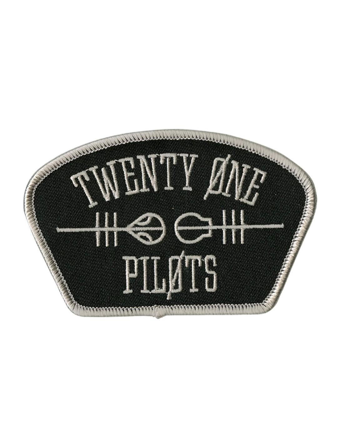 Twenty One Pilots Shoulder Logo Iron-On Patch, , hi-res
