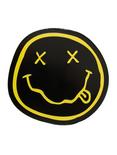 Nirvana Smiley Logo Metal Sticker, , hi-res