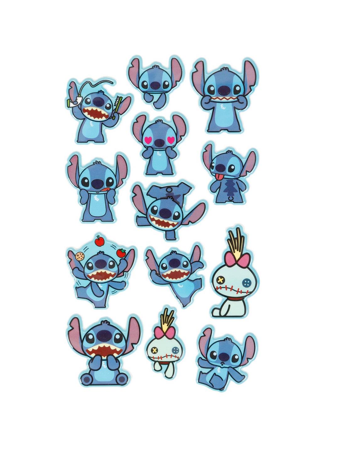 Disney Lilo & Stitch Puffy Sticker Pack, , hi-res