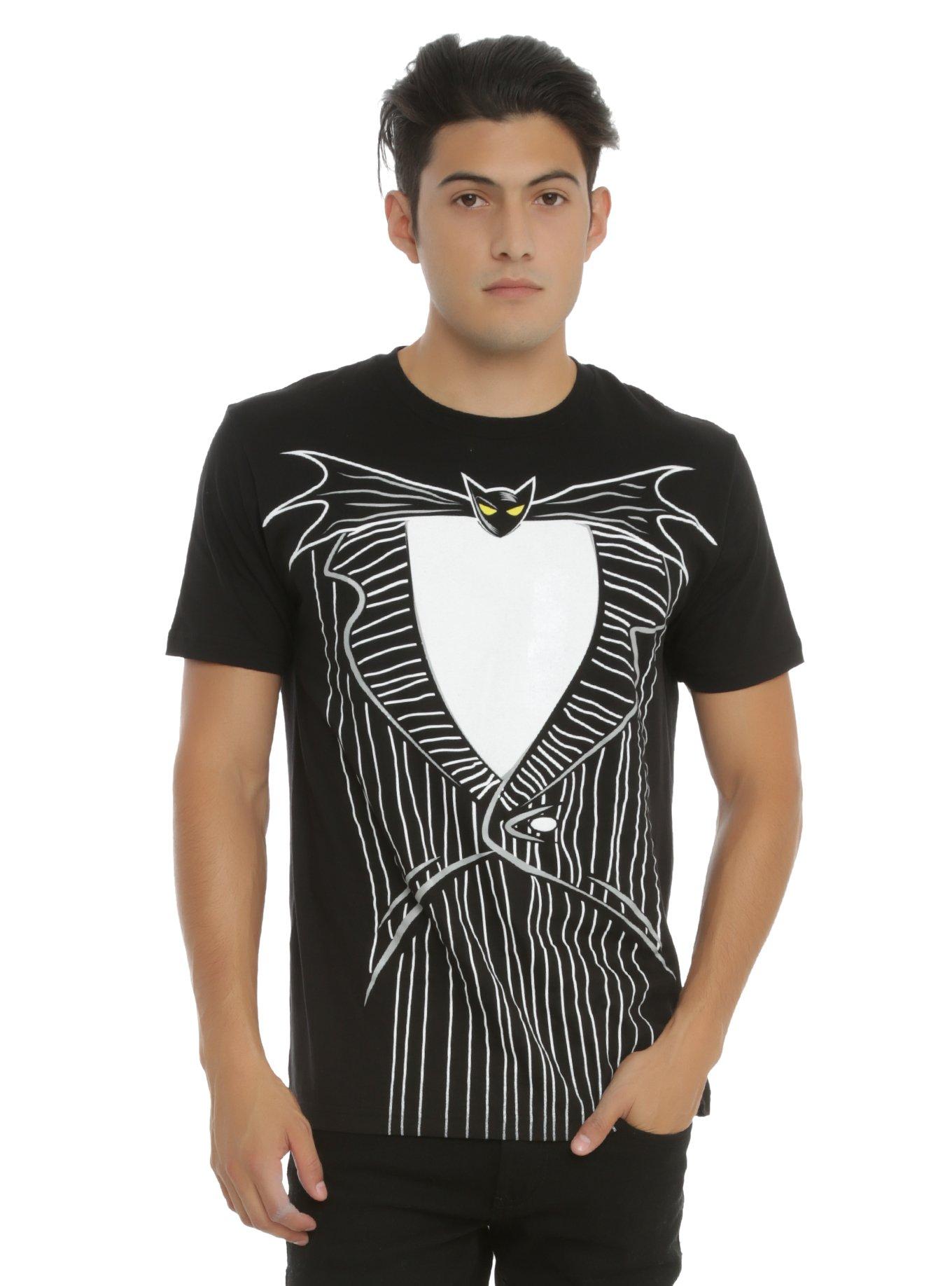 Jack skellington 2025 tuxedo shirt