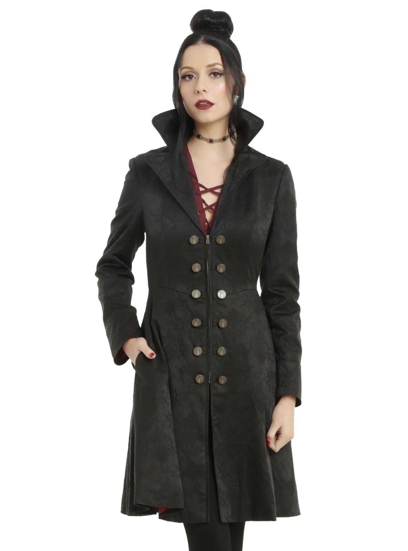 Once Upon A Time Hook Girls Jacket, BLACK, hi-res