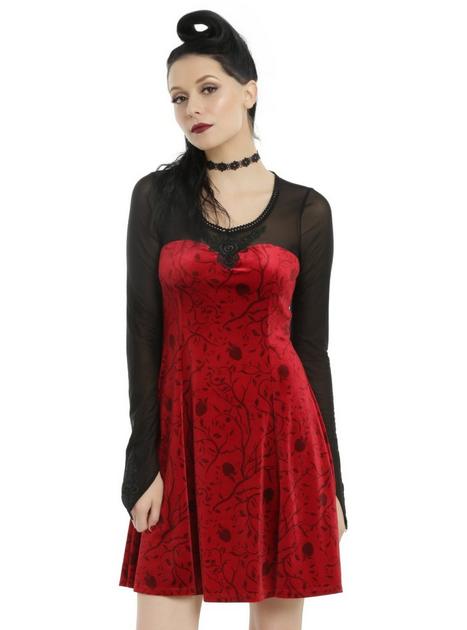 Once Upon A Time Regina Red Dress | Hot Topic