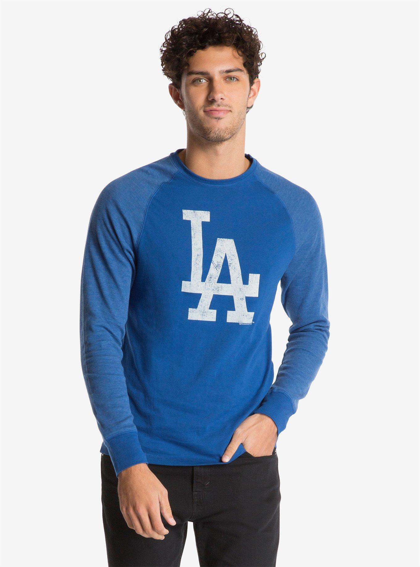 Red Jacket MLB Los Angeles Dodgers Thermal Shirt, BLUE, hi-res
