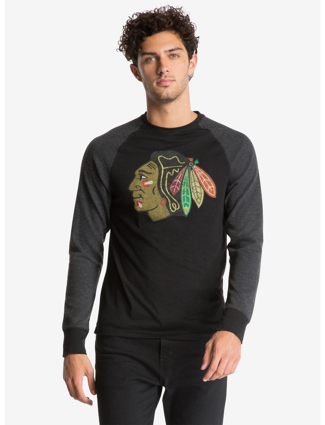 Red Jacket NHL Chicago Blackhawks Thermal Shirt, BLACK, hi-res