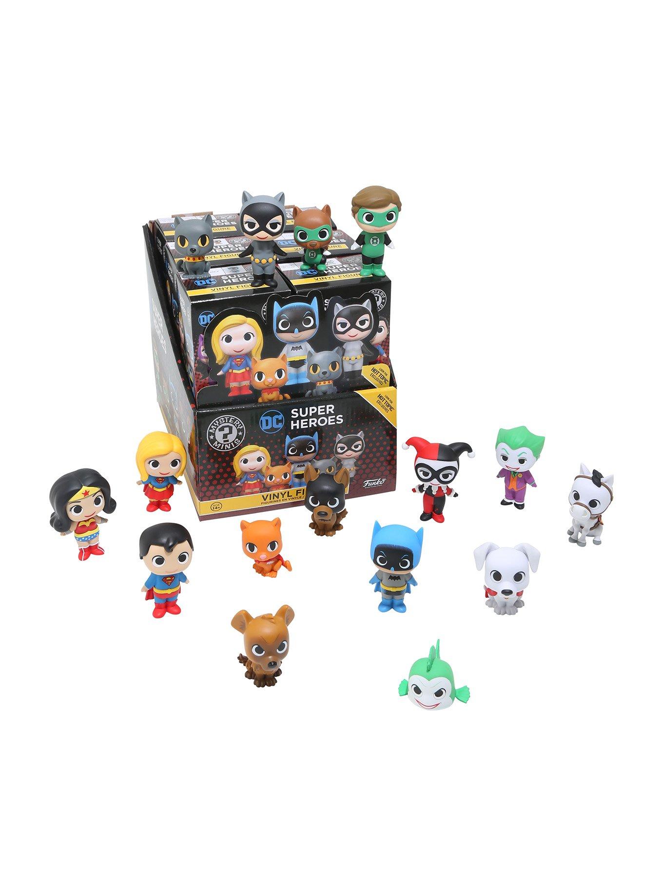 Funko DC Comics Heroes & Pets Mystery Minis Blind Box Figure, , hi-res