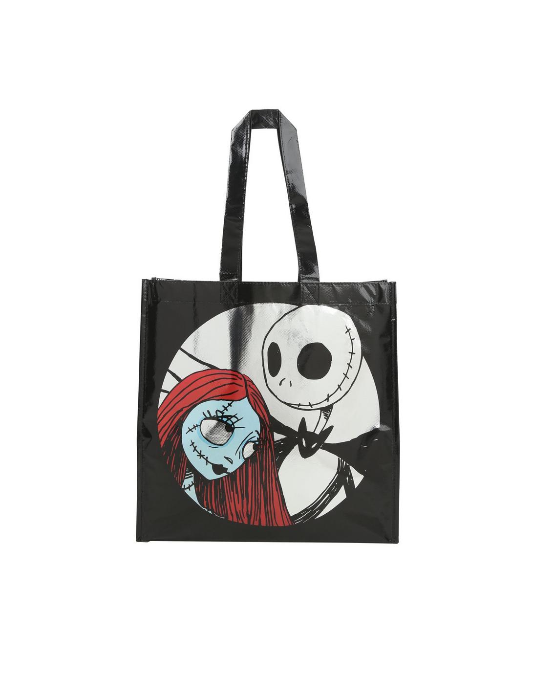 The Nightmare Before Christmas Jack & Sally Reusable Tote, , hi-res