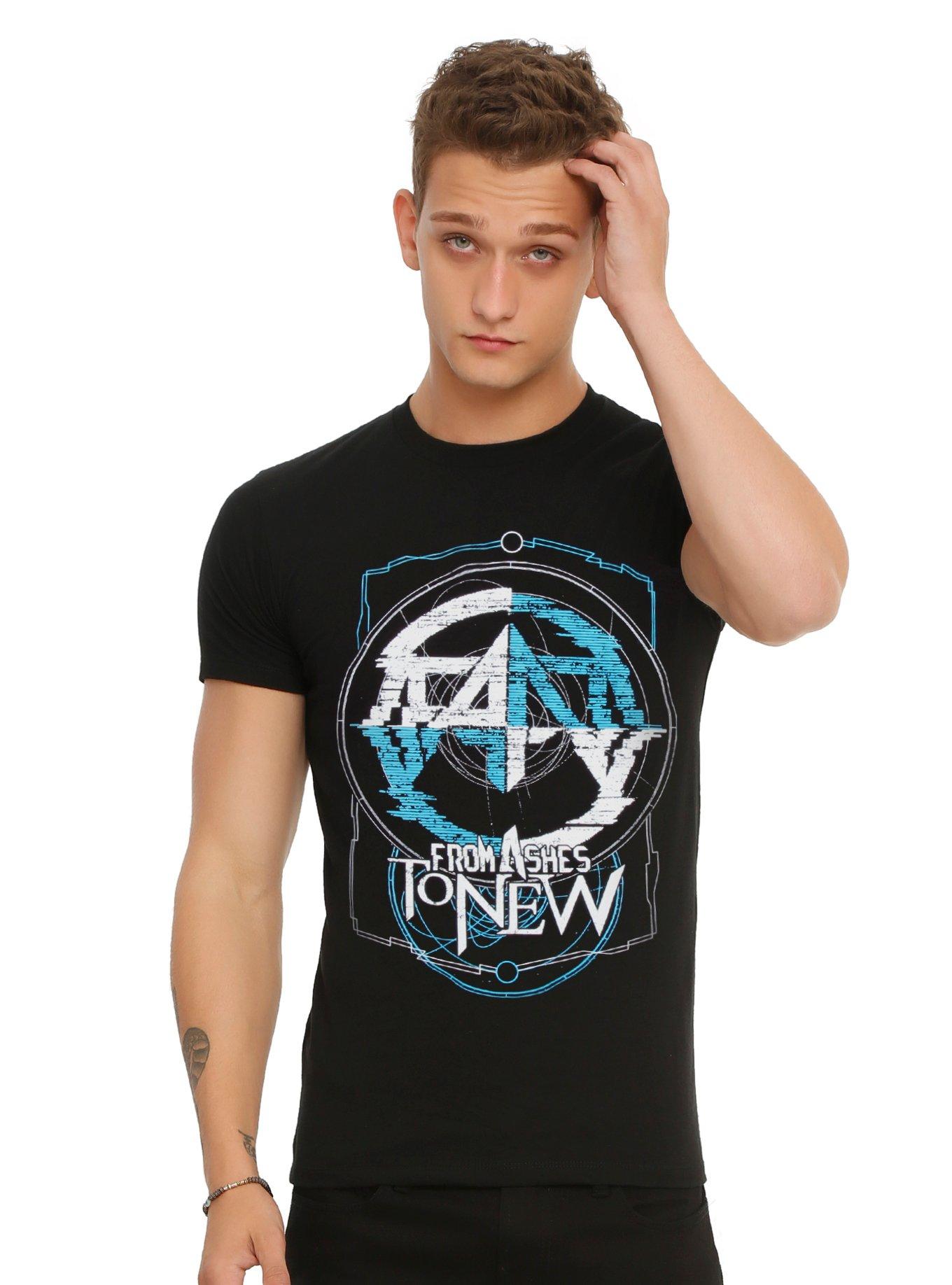 From Ashes To New Static T-Shirt, BLACK, hi-res