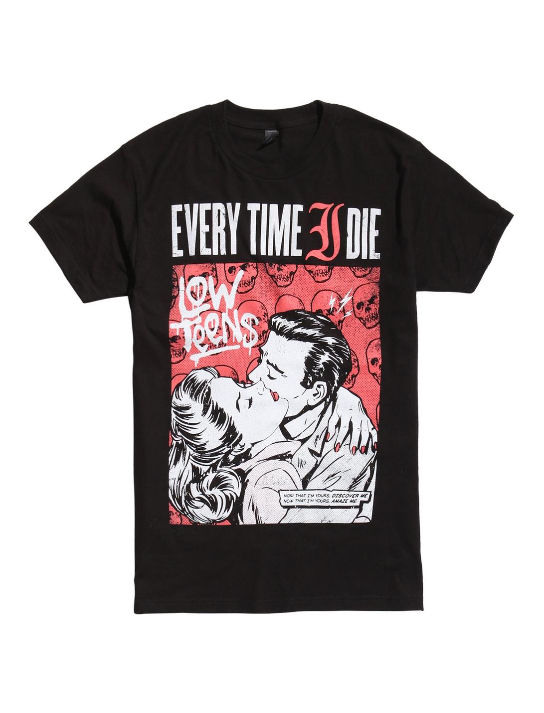 Every Time I Die Embrace T-Shirt, BLACK, hi-res