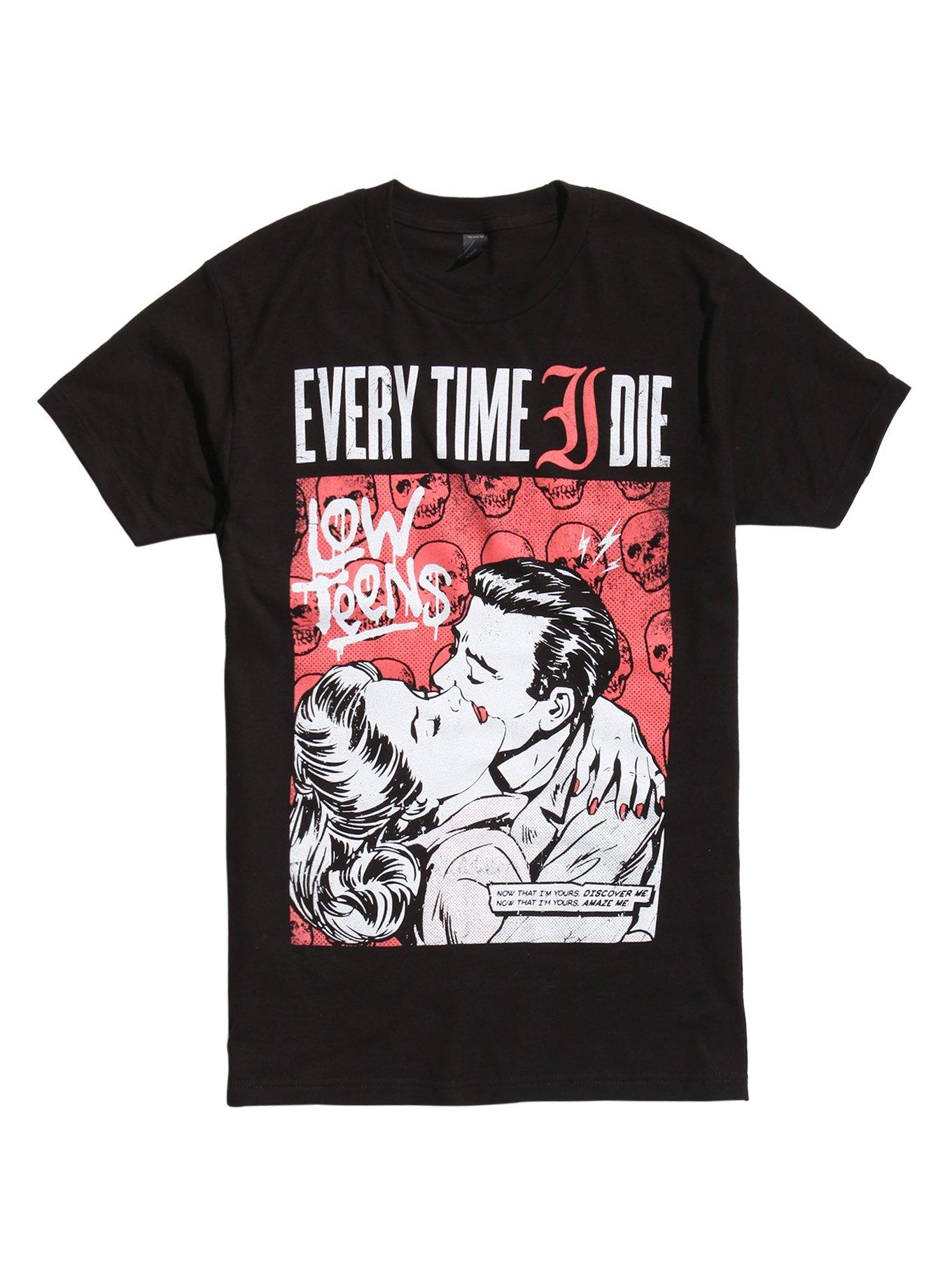 Every Time I Die Embrace T-Shirt, BLACK, hi-res
