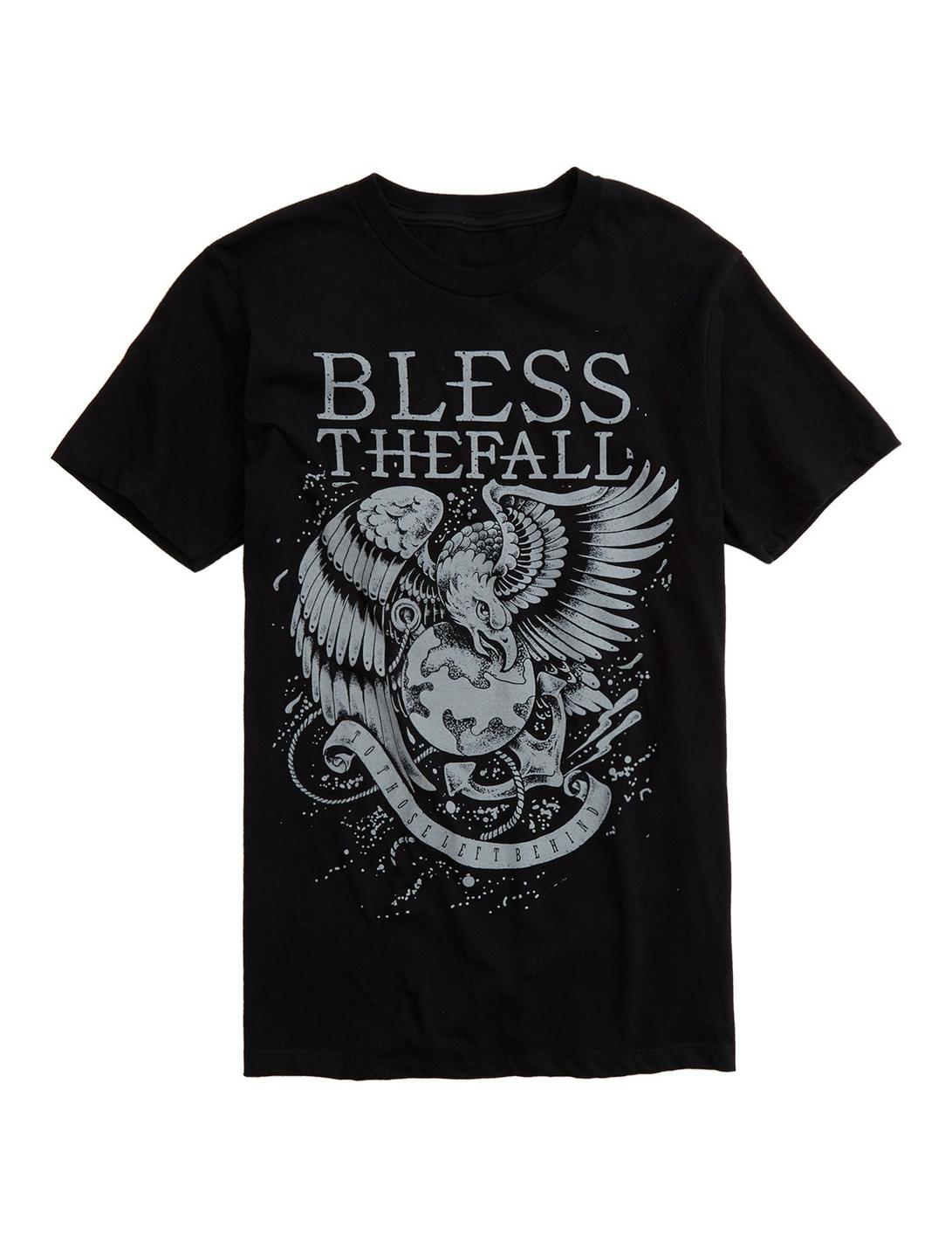 Blessthefall Eagle T-Shirt, BLACK, hi-res