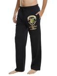 Harry Potter Hogwarts Witchcraft And Wizardry Guys Pajama Pants, BLACK, hi-res