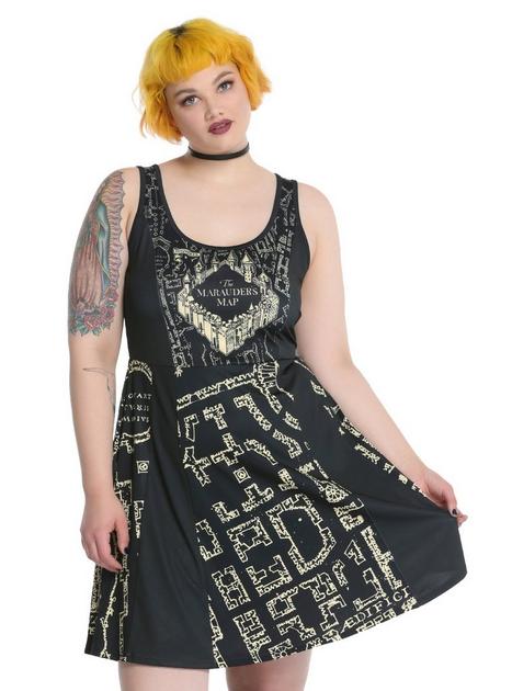 Hot topic marauders map dress hotsell