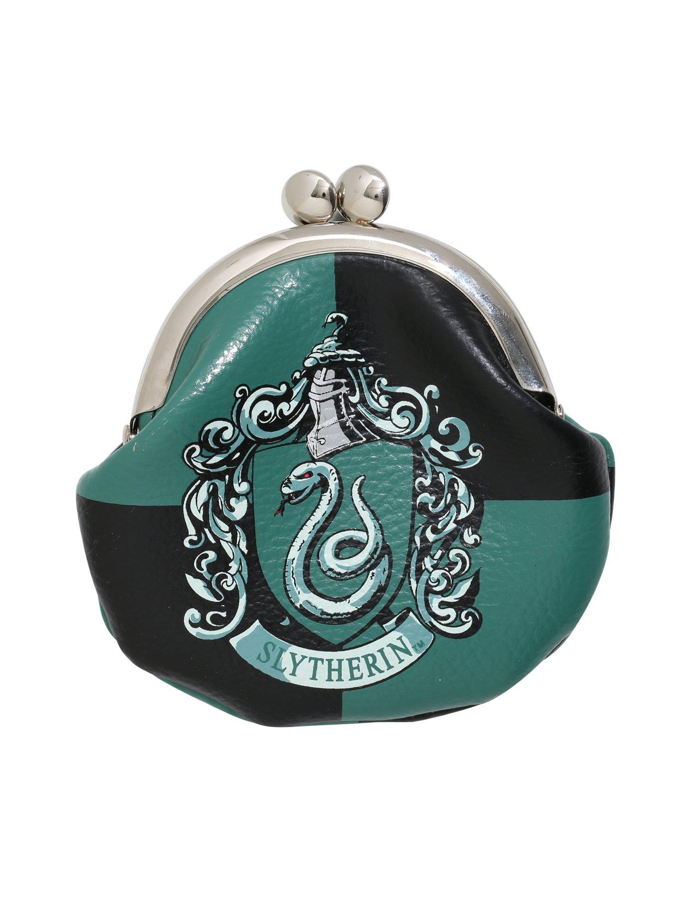 Harry Potter Slytherin Kisslock Coin Purse, , hi-res