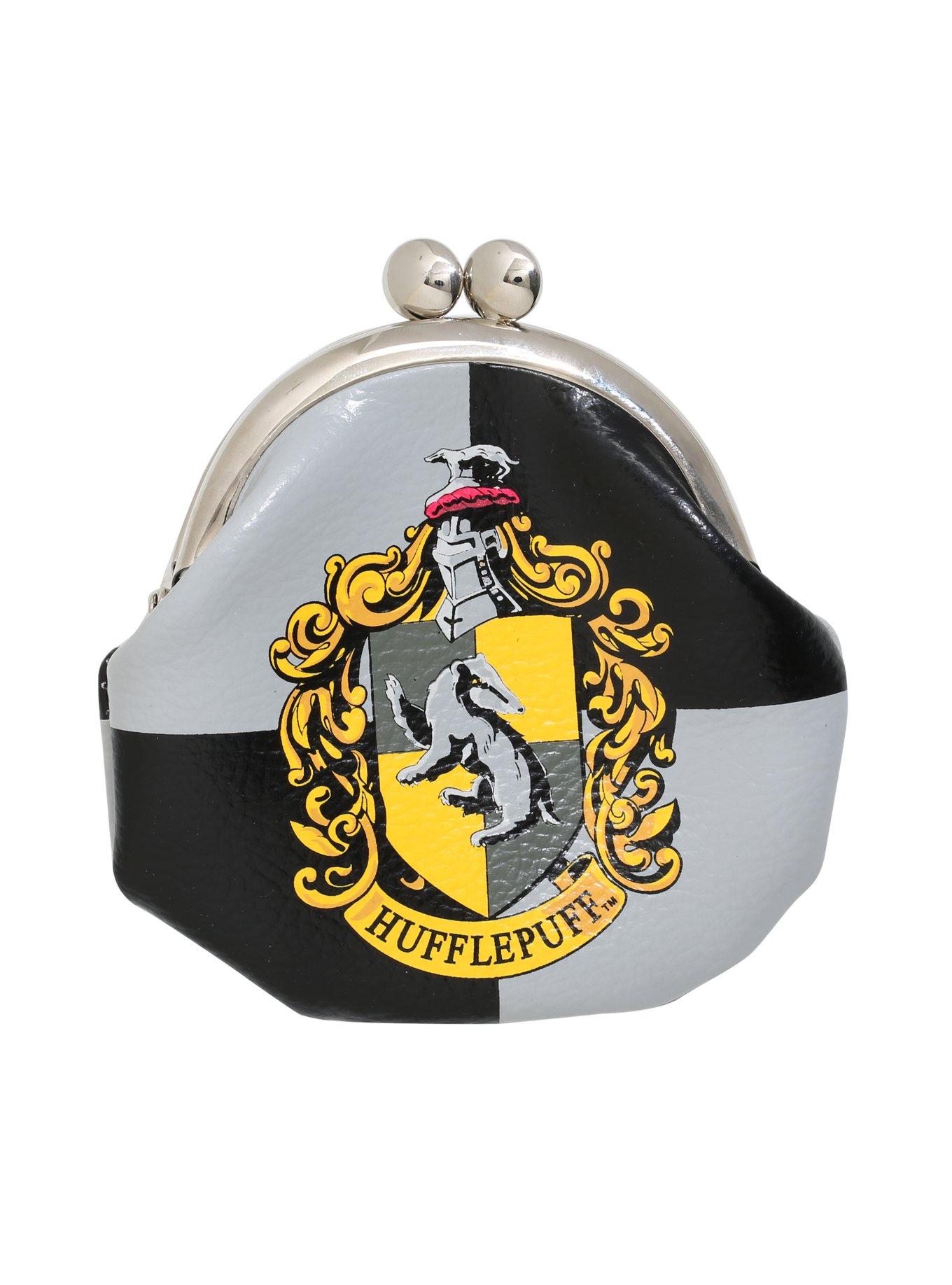 Harry Potter Hufflepuff Kisslock Coin Purse, , hi-res