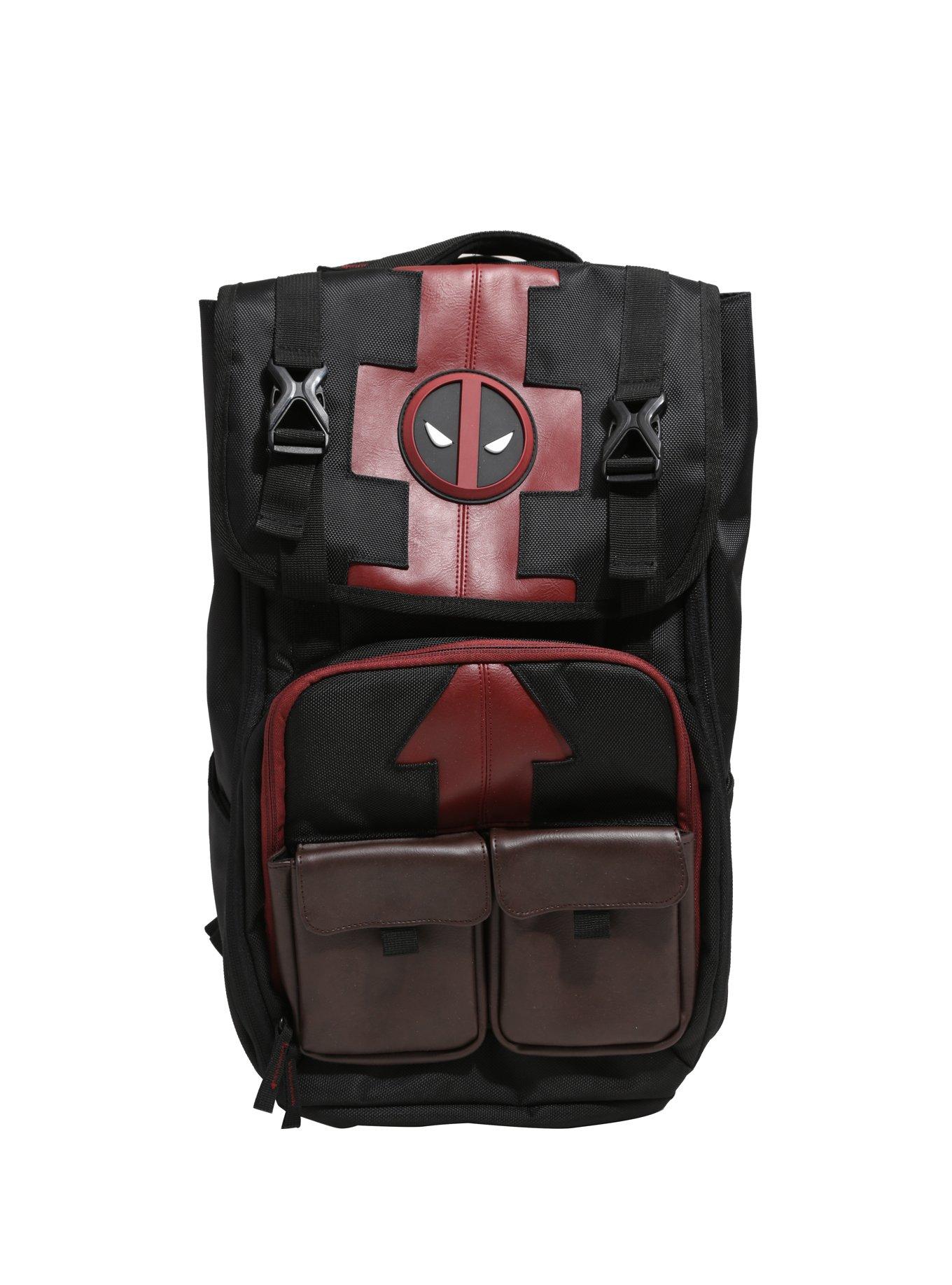 Marvel Deadpool Tactical Built Backpack