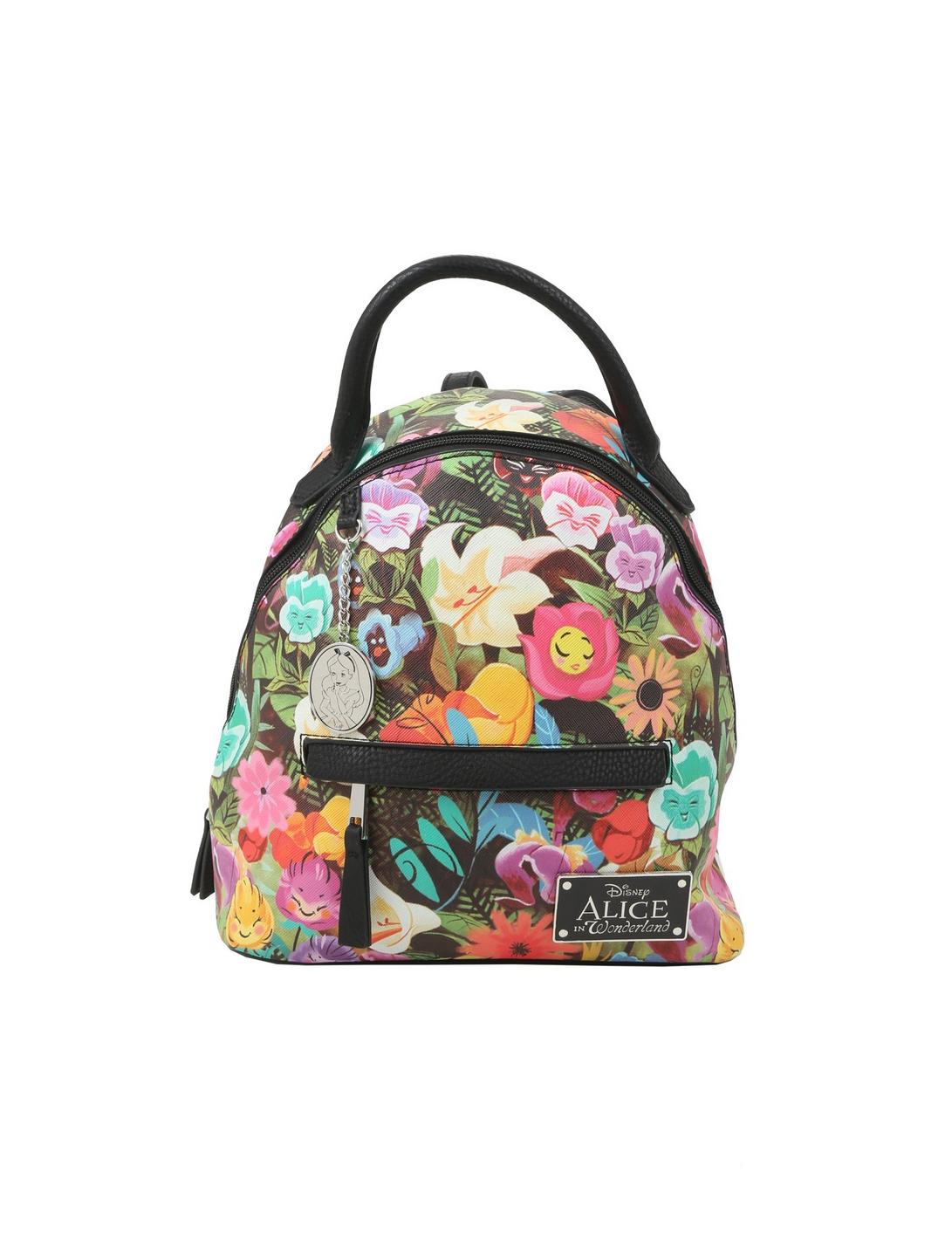 Disney Alice In Wonderland Flowers Mini Backpack, , hi-res