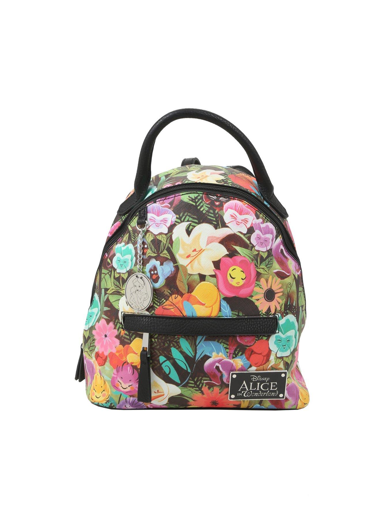 Disney Alice In Wonderland Flowers Mini Backpack, , hi-res