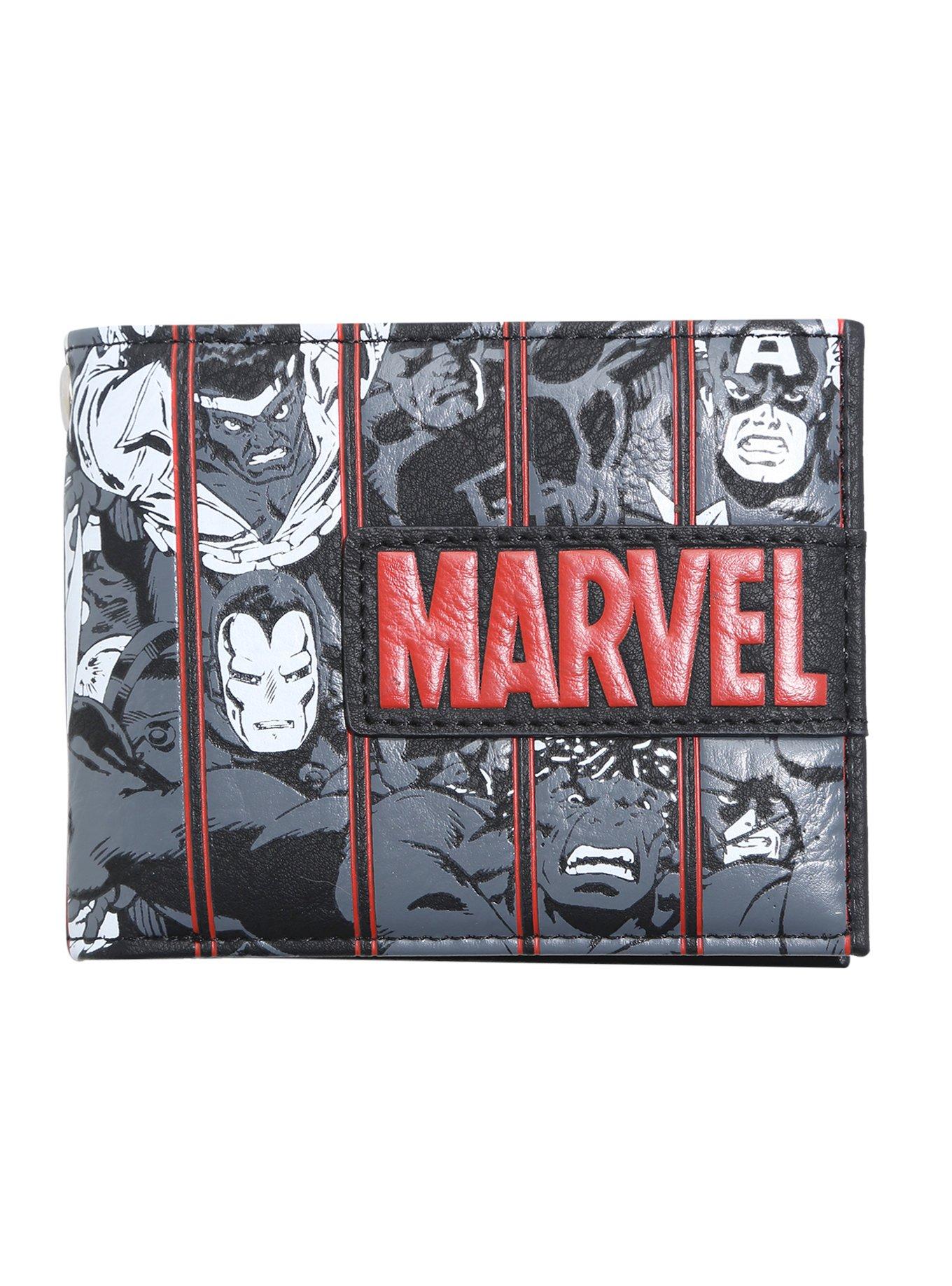 Marvel Comics Bi-Fold Wallet, , hi-res