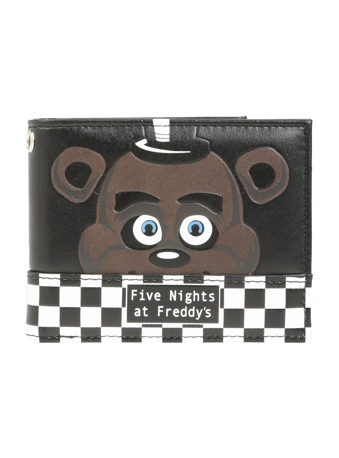Five Nights At Freddy's Checkered Bi-Fold Wallet | Hot Topic