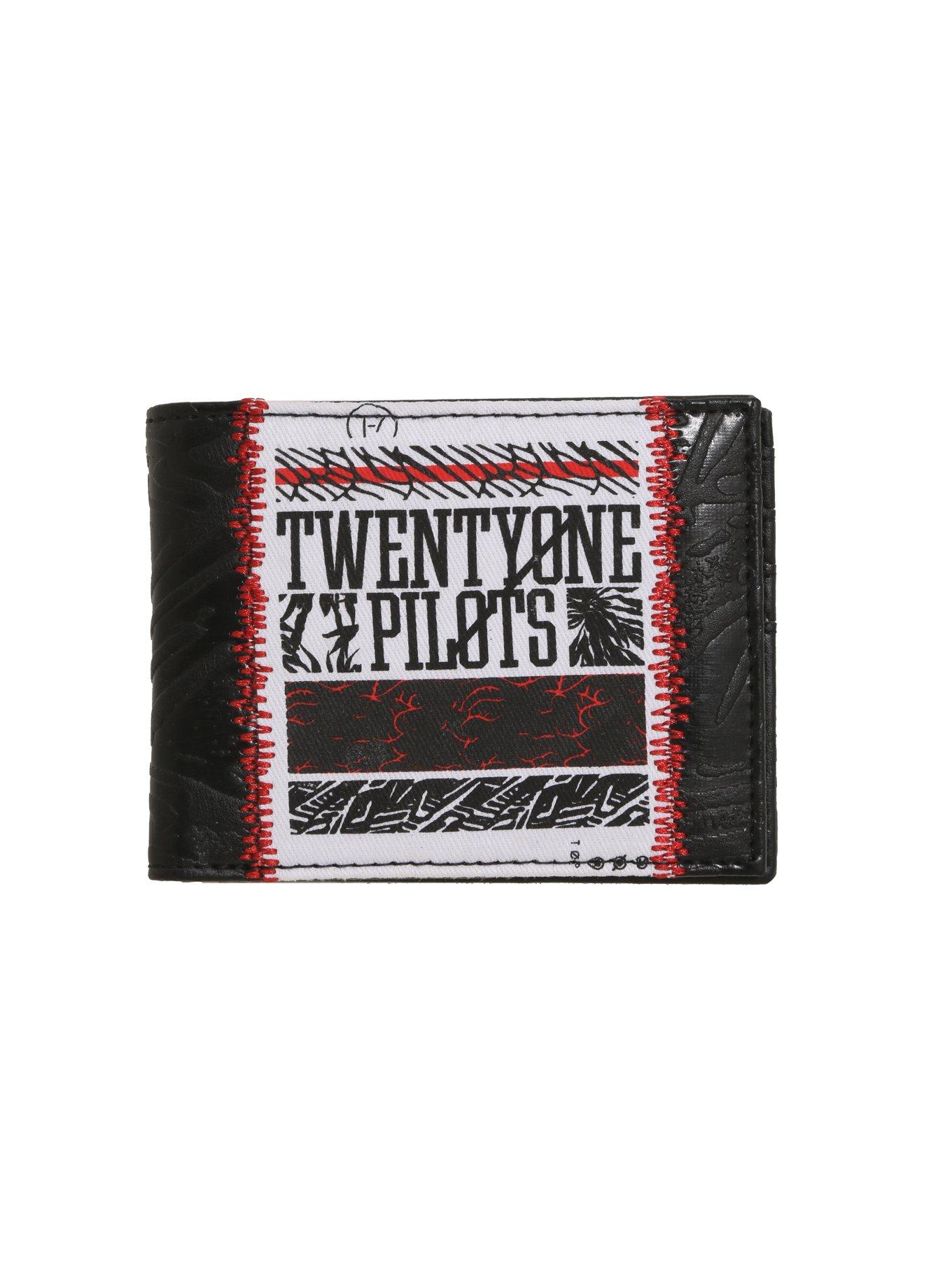 Twenty One Pilots Sketchy Panels Bi-Fold Wallet, , hi-res