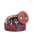 Marvel Deadpool Reversible Belt & Buckle Set, , hi-res