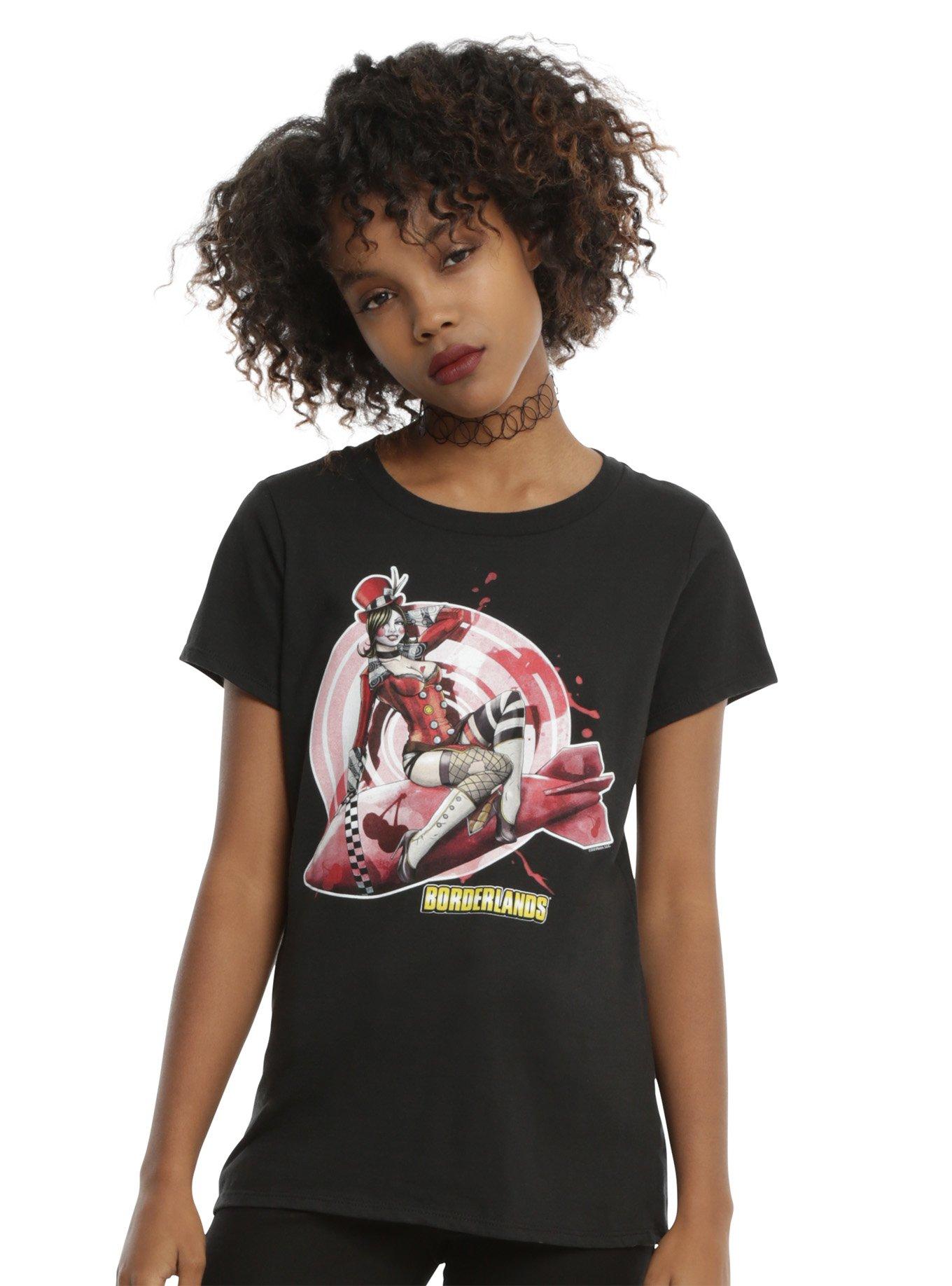 Borderlands Mad Moxxi Girls T-Shirt, BLACK, hi-res