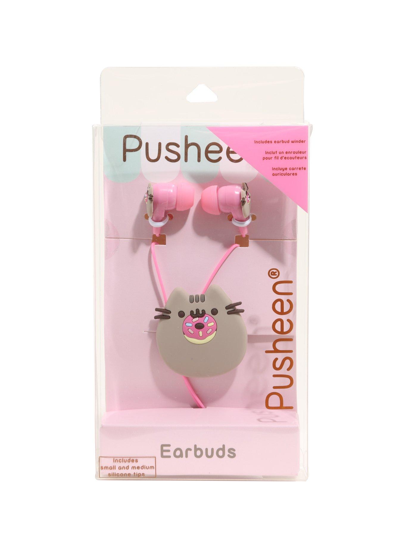 Pusheen Donut Earbuds, , hi-res