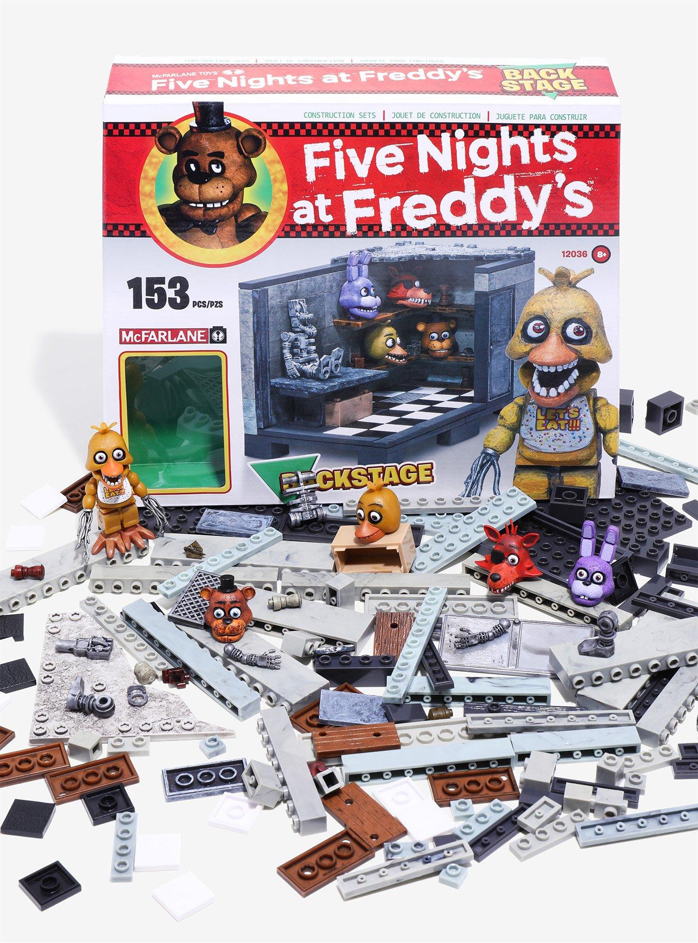 McFarlane Five Nights at Freddy's Freddy Fazbear Parts and Service Used,  Compete
