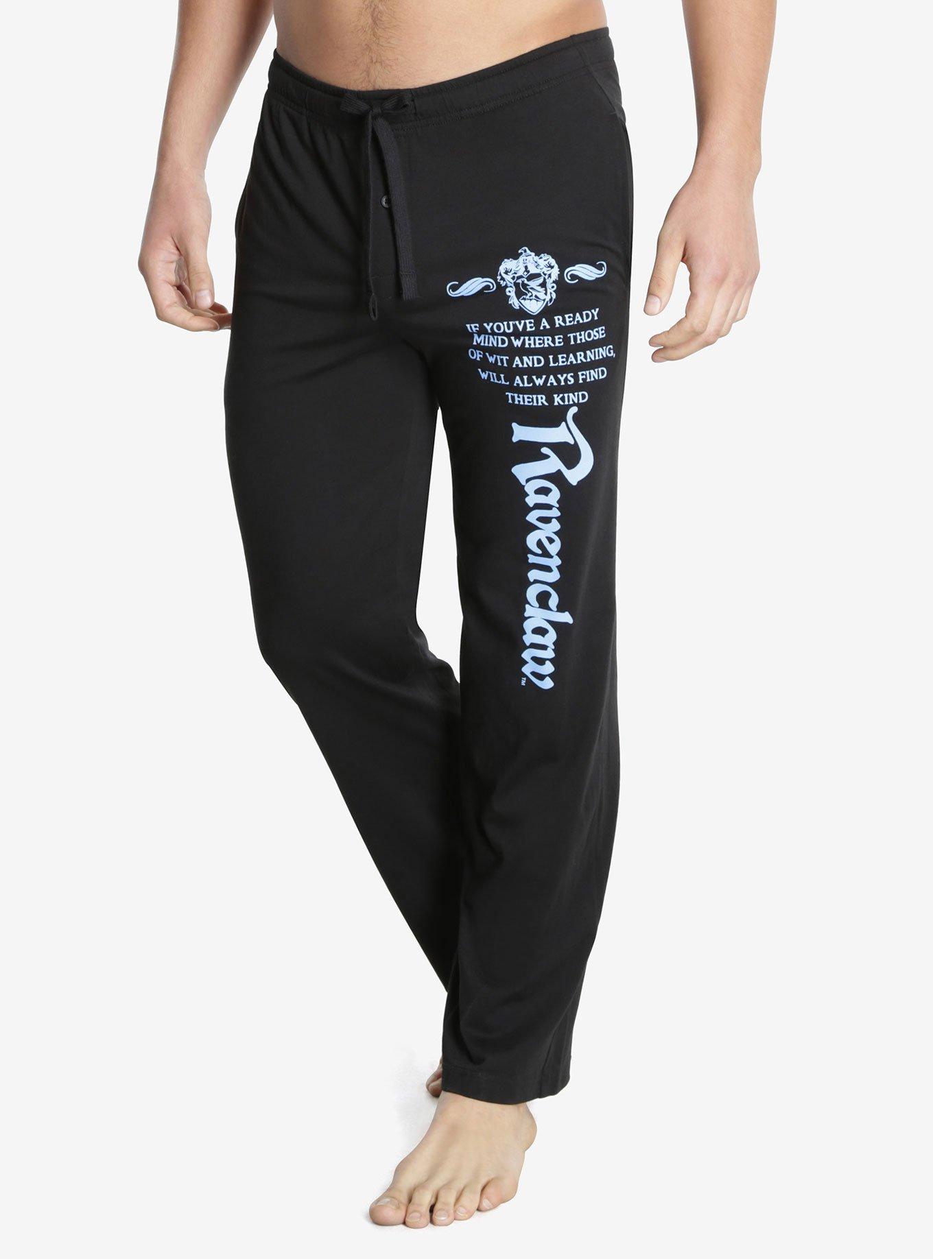 Harry Potter Ravenclaw Pajama Pants, BLACK, hi-res