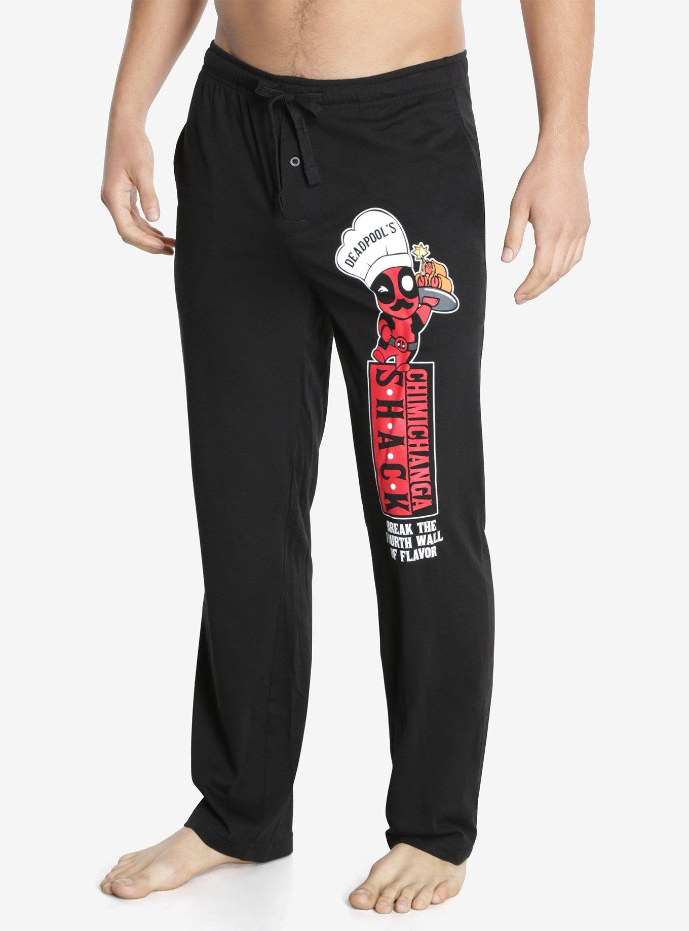 Marvel Deadpool Kawaii Chef Pajama Pants, BLACK, hi-res