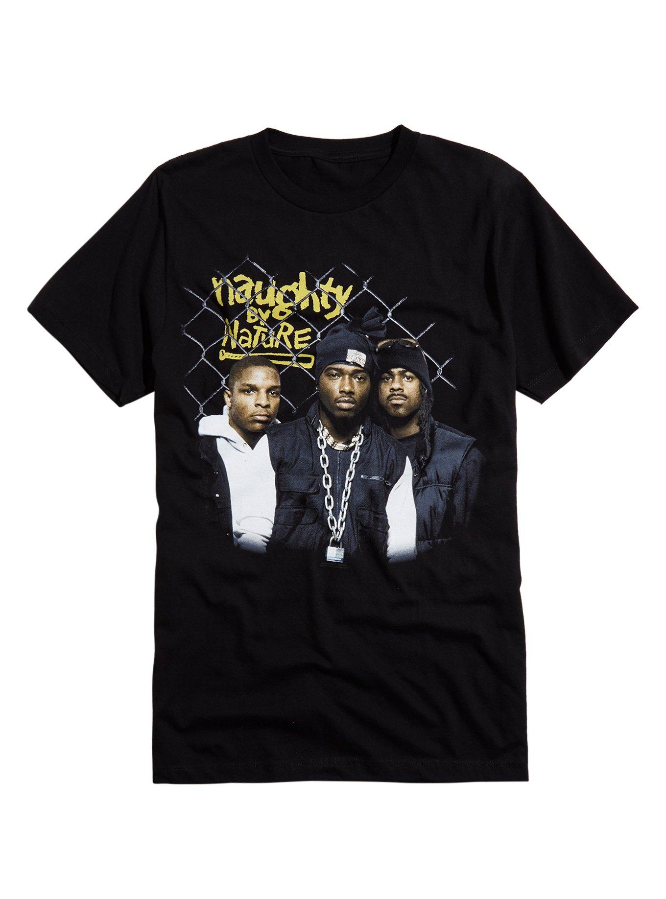 Naughty By Nature Photo T-Shirt, BLACK, hi-res