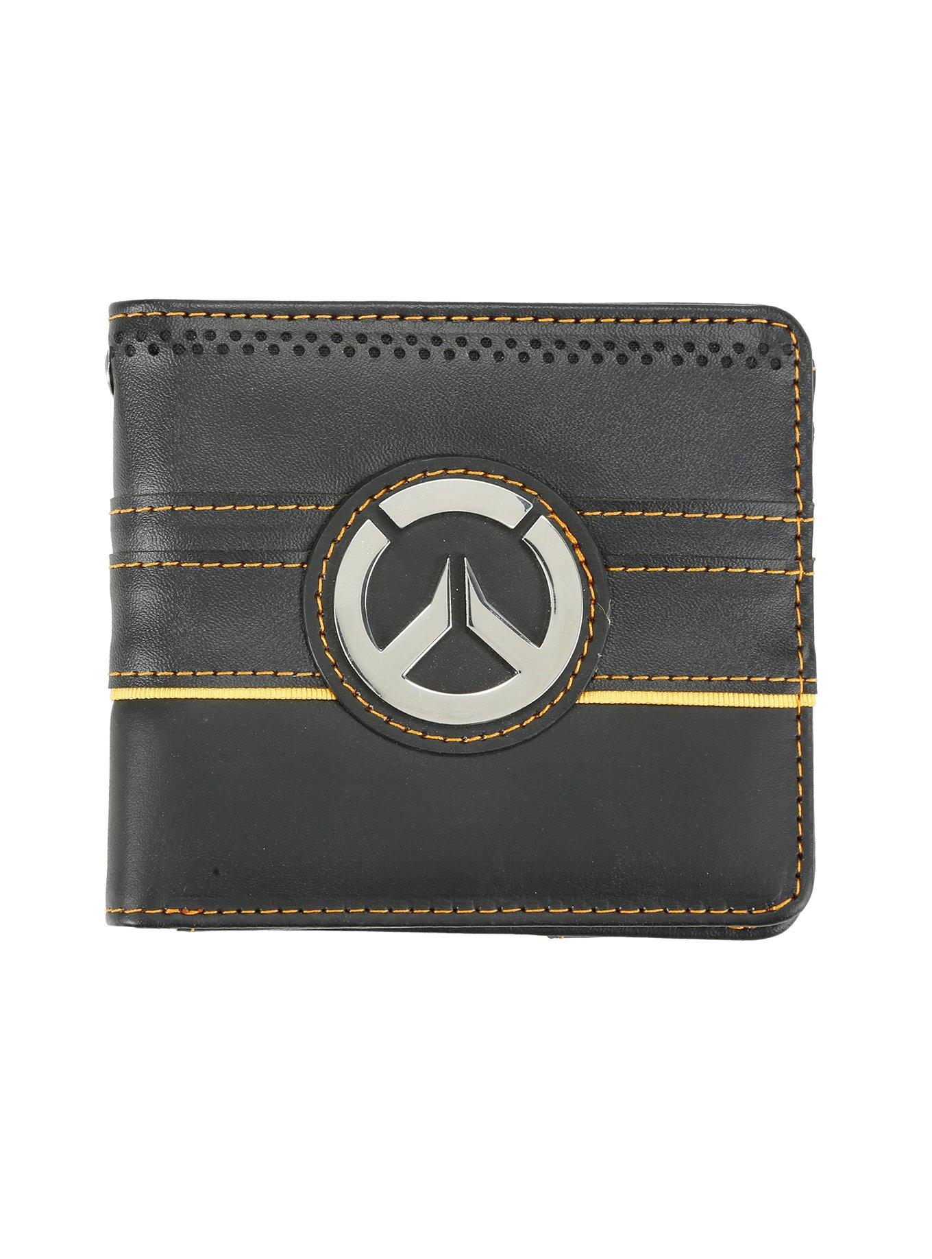 Overwatch Metal Logo Bi-Fold Wallet, , hi-res