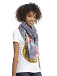 Disney The Little Mermaid Characters Print Oblong Scarf, , hi-res