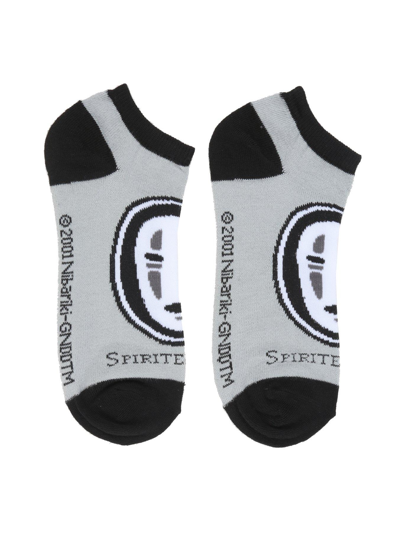 Studio Ghibli Spirited Away No-Face No-Show Socks, , hi-res